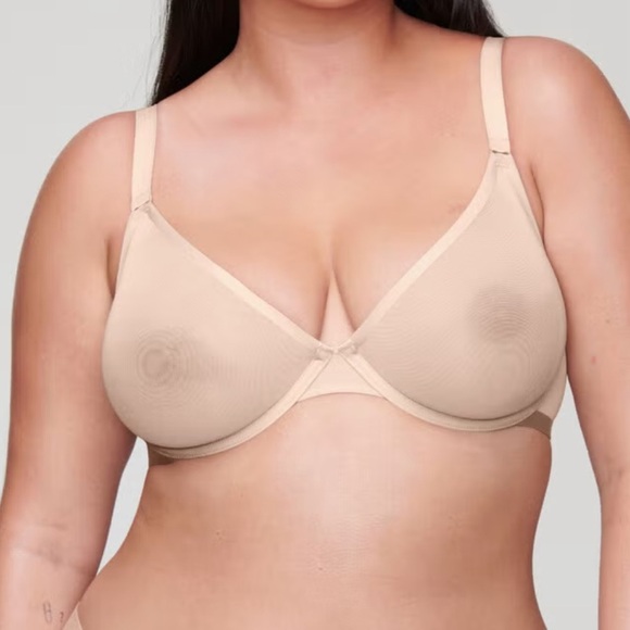 CUUP Plunge Bra Set in Sand - Picture 2 of 9